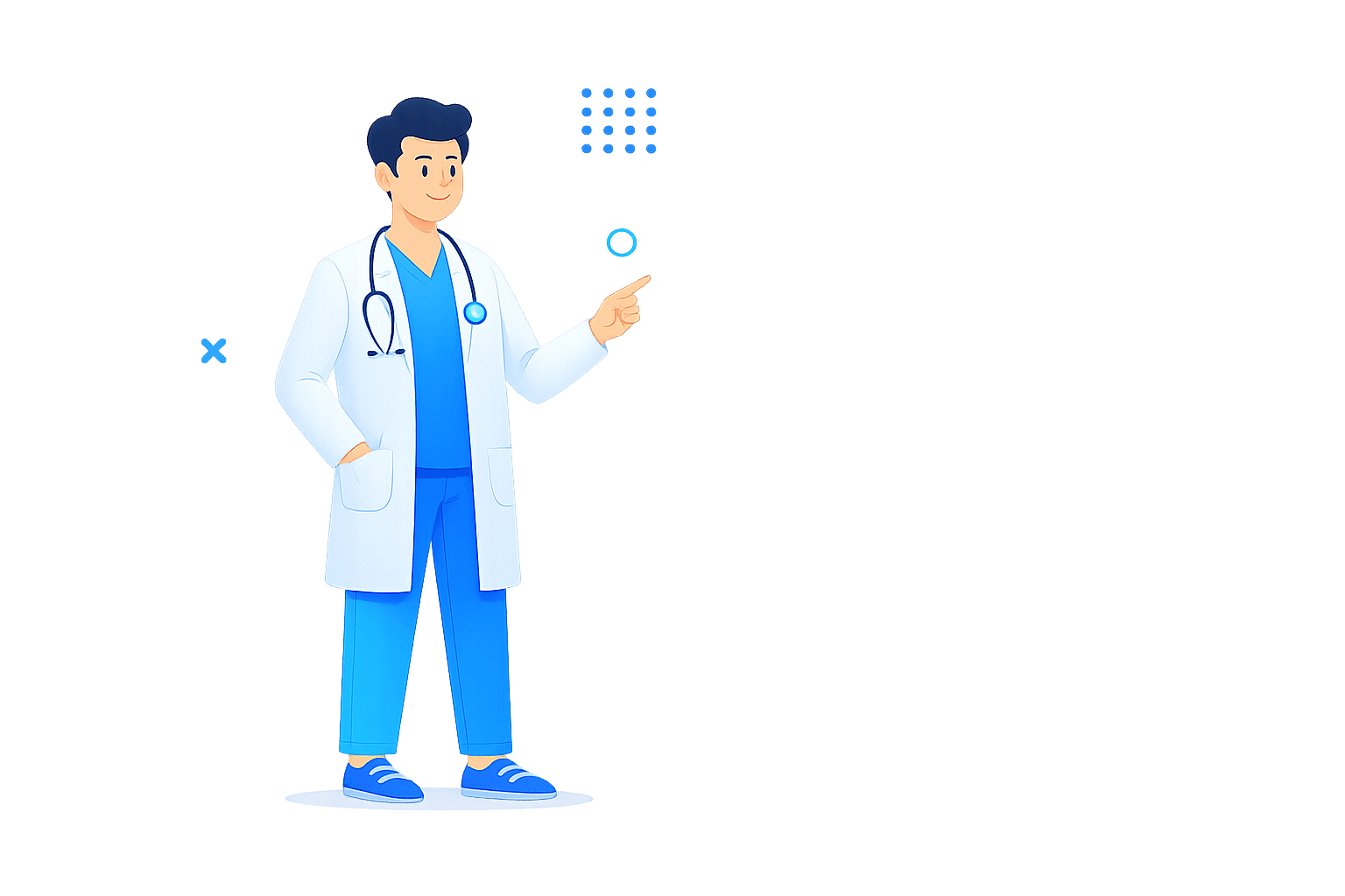 Healthcare Password Reset Illustration